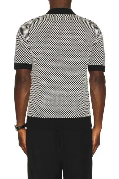 Fred Perry Chequrboard Button Thru Shirt | Thumbnail 4