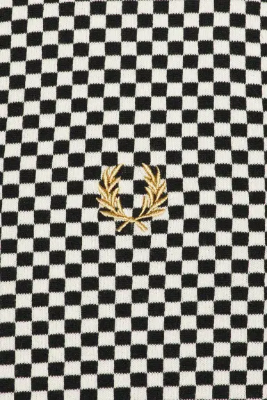 Fred Perry Chequrboard Button Thru Shirt | Thumbnail 7