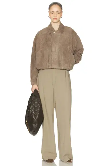 ARMA Frederica Suede Bomber Jacket | Thumbnail 5 ARMA Frederica Suede Bomber Jacket | Thumbnail 5