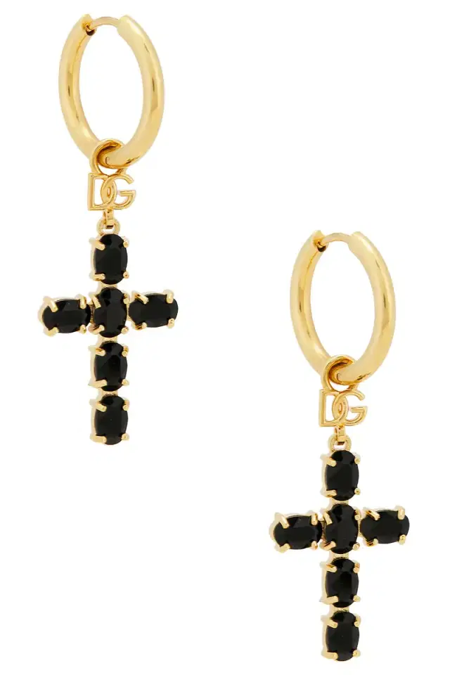 Dolce & Gabbana Cross Earrings