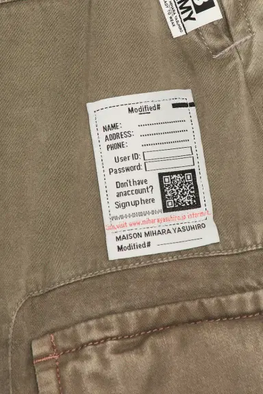 Maison MIHARA YASUHIRO Repair Cargo Trouser | Thumbnail 7