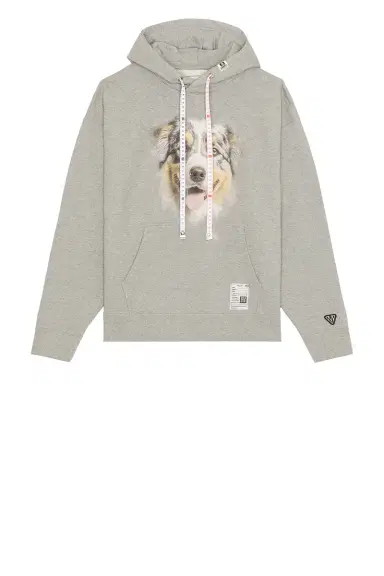 Maison MIHARA YASUHIRO Dog Printed Hoodie | Thumbnail 4