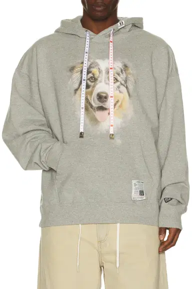 Maison MIHARA YASUHIRO Dog Printed Hoodie | Thumbnail 1