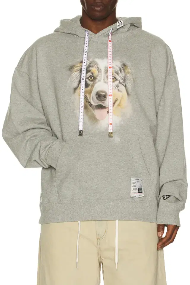 Maison MIHARA YASUHIRO Dog Printed Hoodie