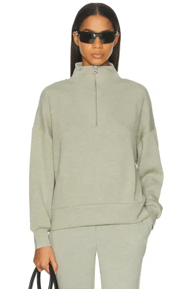 Varley Hawley Half Zip Sweatshirt | Thumbnail 1 Varley Hawley Half Zip Sweatshirt | Thumbnail 1