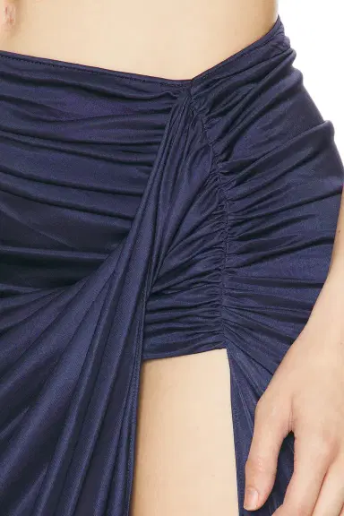 Atlein Draped Asymmetric Skirt | Thumbnail 6