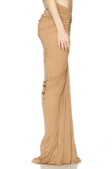 Atlein Ruched Long Skirt | Thumbnail 3