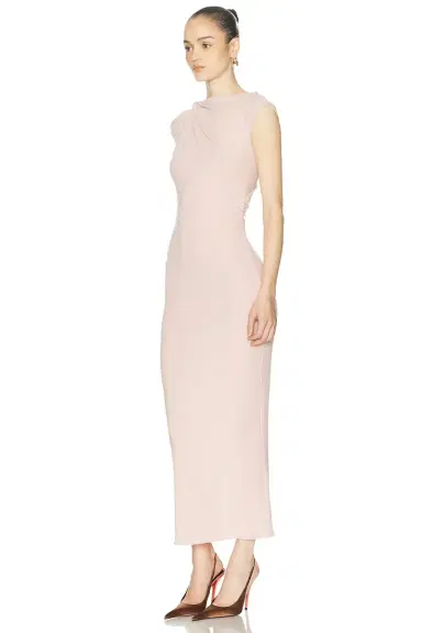 Atlein Halter Neck Dress | Thumbnail 3 Atlein Halter Neck Dress | Thumbnail 3