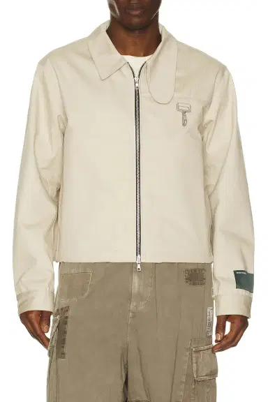 Reese Cooper Cotton Herringbone Work Jacket | Thumbnail 1