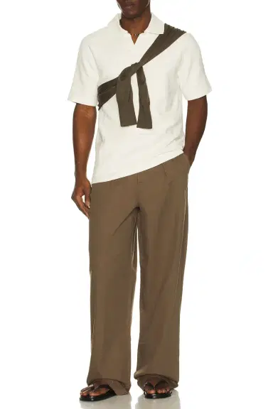 SAMSOE SAMSOE Samac V-Neck Polo | Thumbnail 5
