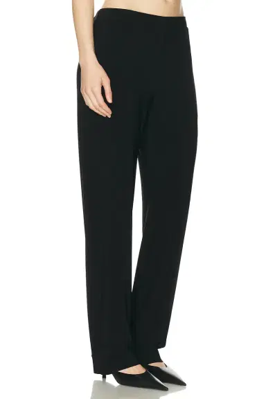 Norma Kamali Flat Front Men's Pant | Thumbnail 2 Norma Kamali Flat Front Men's Pant | Thumbnail 2