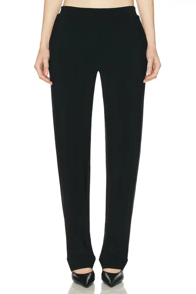 Norma Kamali Flat Front Men's Pant