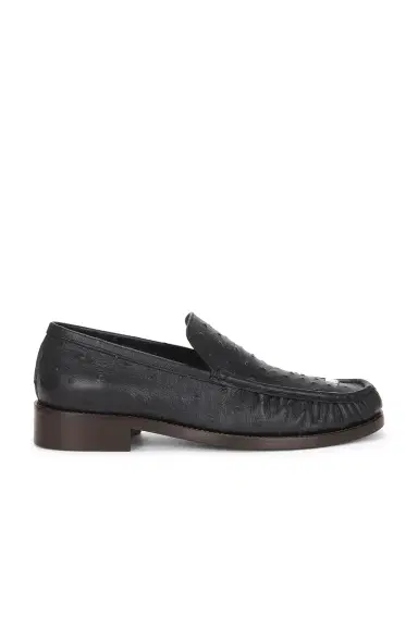 Acne Studios Boafer Light Ostrich Loafer | Thumbnail 2 Acne Studios Boafer Light Ostrich Loafer | Thumbnail 2