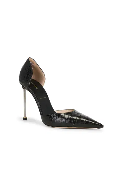 Tom Ford Printed Python D'Orsay Pump | Thumbnail 2