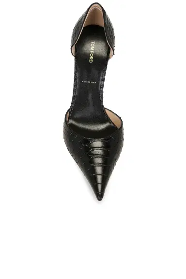Tom Ford Printed Python D'Orsay Pump | Thumbnail 4