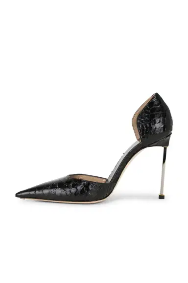 Tom Ford Printed Python D'Orsay Pump | Thumbnail 5