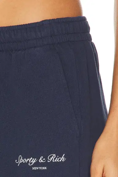 Sporty & Rich Syracuse Wide Sweatpant | Thumbnail 6 Sporty & Rich Syracuse Wide Sweatpant | Thumbnail 6