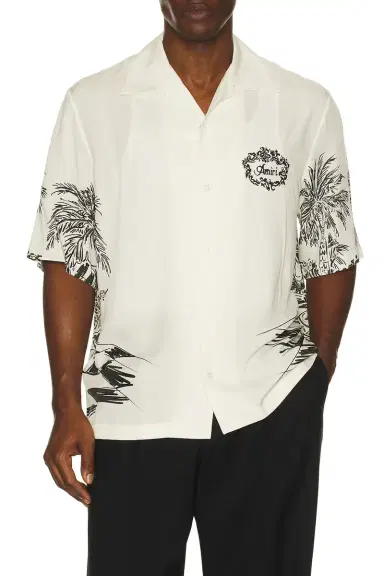 Amiri Chateau Sketch Camp Shirt | Thumbnail 2 Amiri Chateau Sketch Camp Shirt | Thumbnail 2