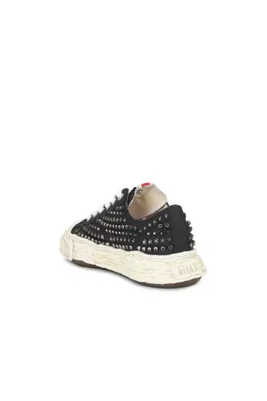 Maison MIHARA YASUHIRO Peterson 23Original Sole Studded Paint Canvas Low Top Sneaker | Thumbnail 3 Maison MIHARA YASUHIRO Peterson 23Original Sole Studded Paint Canvas Low Top Sneaker | Thumbnail 3