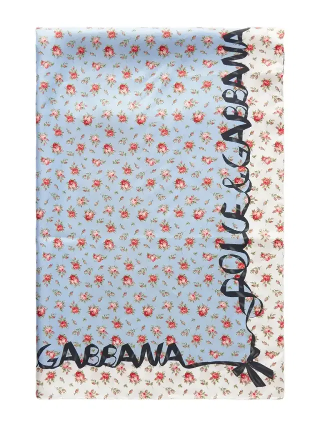Printed Silk-twill Scarf