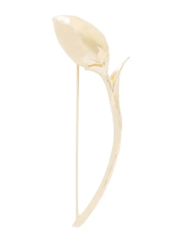 Bloom Gold-plated Silver Brooch