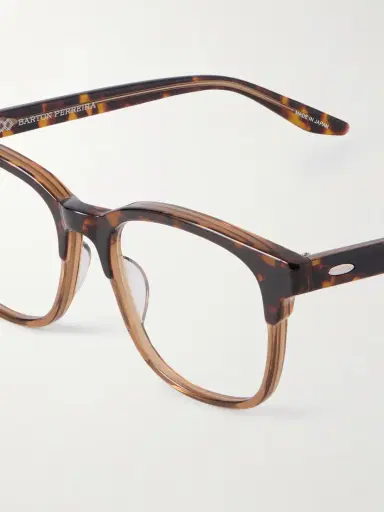 BARTON PERREIRA Emerson Square-frame Tortoiseshell Acetate Optical Glasses | Thumbnail 4 BARTON PERREIRA Emerson Square-frame Tortoiseshell Acetate Optical Glasses | Thumbnail 4