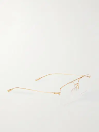BARTON PERREIRA Armstrong Aviator-style Gold-tone Optical Glasses | Thumbnail 3 BARTON PERREIRA Armstrong Aviator-style Gold-tone Optical Glasses | Thumbnail 3