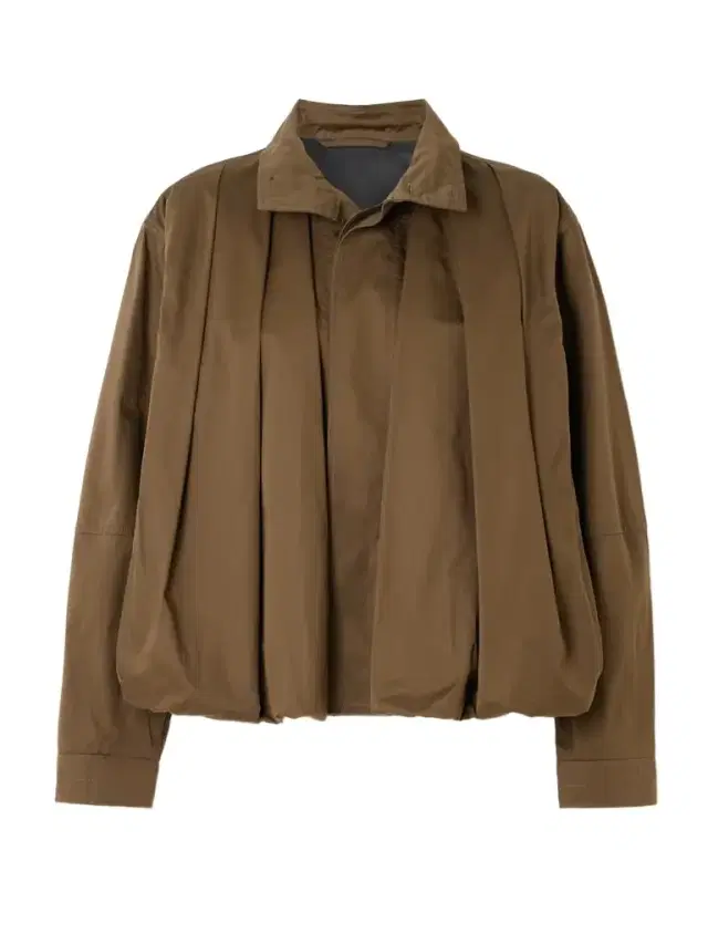 Pleated Cotton-twill Jacket