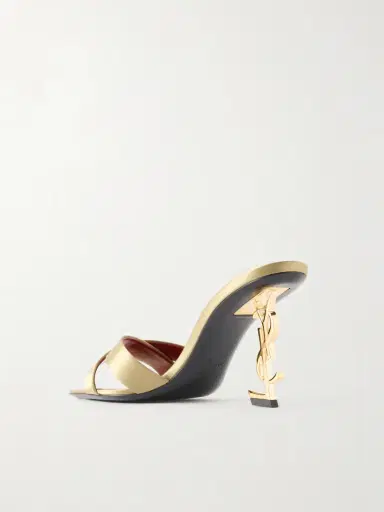 Saint Laurent Opyum Satin Mules | Thumbnail 3 Saint Laurent Opyum Satin Mules | Thumbnail 3