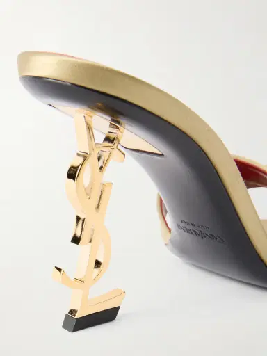 Saint Laurent Opyum Satin Mules | Thumbnail 5 Saint Laurent Opyum Satin Mules | Thumbnail 5