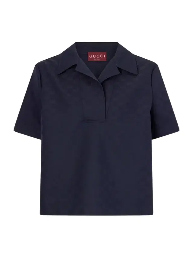 Jacquard Polo Top