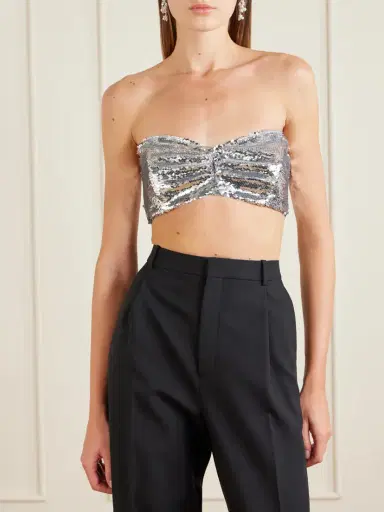 Simone Rocha Sequined Tulle Top | Thumbnail 3 Simone Rocha Sequined Tulle Top | Thumbnail 3