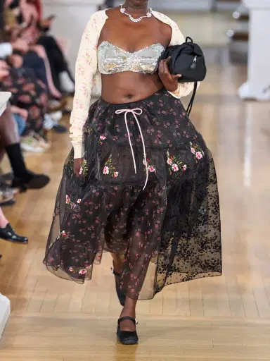 Simone Rocha Sequined Tulle Top | Thumbnail 6 Simone Rocha Sequined Tulle Top | Thumbnail 6