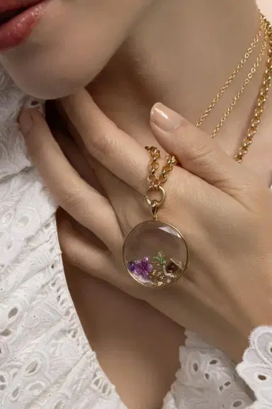 LOQUET Jupiter Locket Belcher Chain Necklace | Thumbnail 3