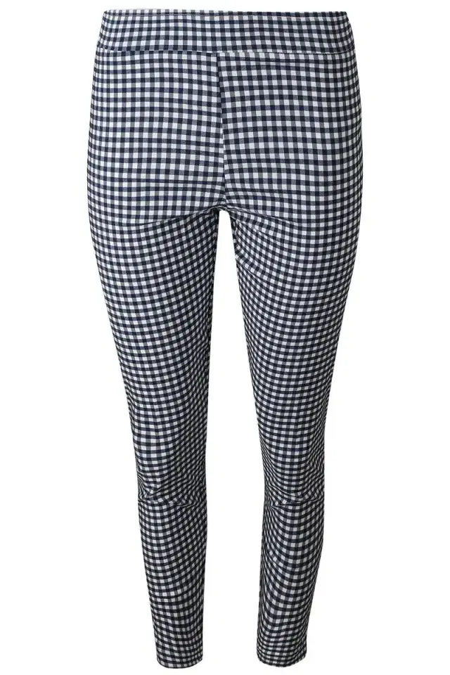Leo Crop Flare Pant - Sailor