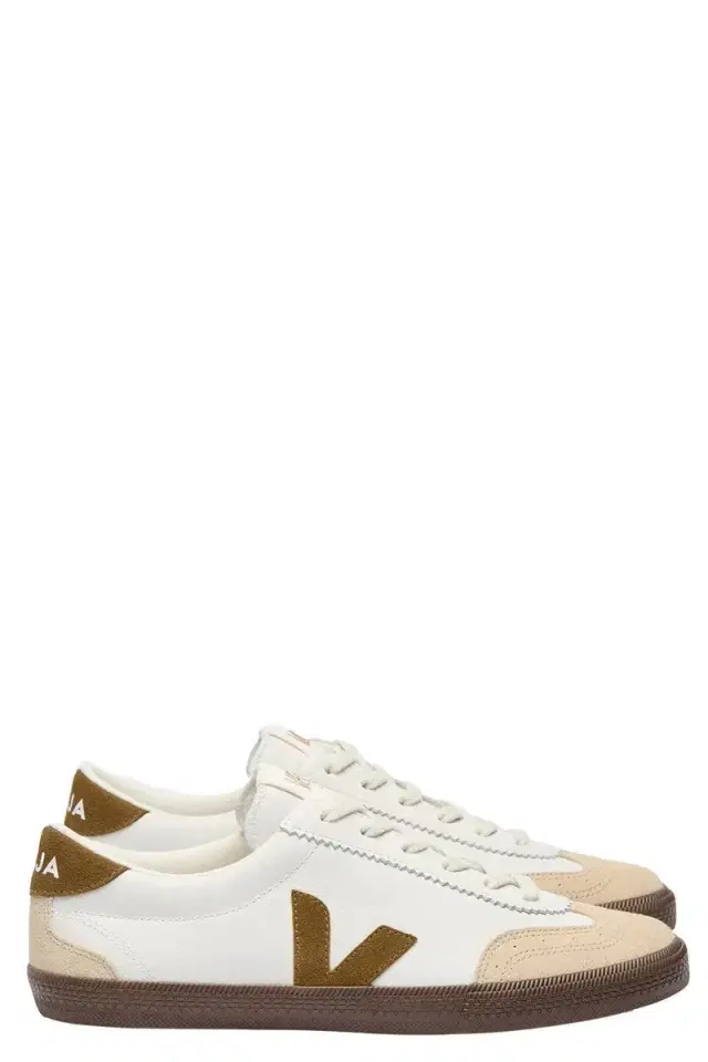 Veja Volley Sneaker - White Tent Bark