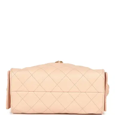 Chanel Chanel Mini 25 Hobo Bag Light Pink Caviar Antique Gold Hardware | Thumbnail 7 Chanel Chanel Mini 25 Hobo Bag Light Pink Caviar Antique Gold Hardware | Thumbnail 7