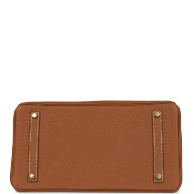 HERMÈS Hermes Birkin 35 Gold Togo Gold Hardware | Thumbnail 6 HERMÈS Hermes Birkin 35 Gold Togo Gold Hardware | Thumbnail 6