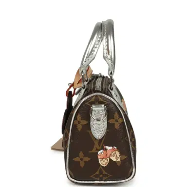Louis Vuitton Louis Vuitton "57th Street NYC" Vivienne Nano Speedy Bag Brown Monogram Snowy Pearl Gold Hardware | Thumbnail 5 Louis Vuitton Louis Vuitton "57th Street NYC" Vivienne Nano Speedy Bag Brown Monogram Snowy Pearl Gold Hardware | Thumbnail 5