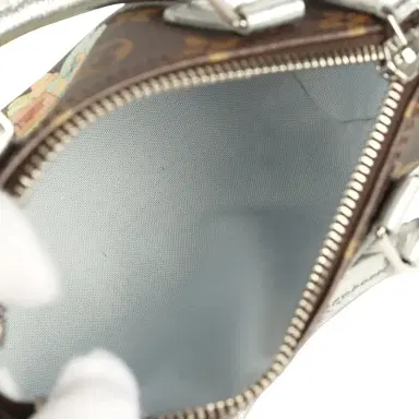 Louis Vuitton Louis Vuitton "57th Street NYC" Vivienne Nano Speedy Bag Brown Monogram Snowy Pearl Gold Hardware | Thumbnail 7 Louis Vuitton Louis Vuitton "57th Street NYC" Vivienne Nano Speedy Bag Brown Monogram Snowy Pearl Gold Hardware | Thumbnail 7