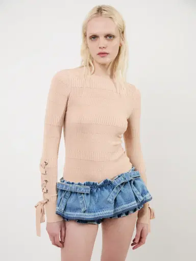 Aknvas The Aja bloomer skirt in denim | Thumbnail 3 Aknvas The Aja bloomer skirt in denim | Thumbnail 3