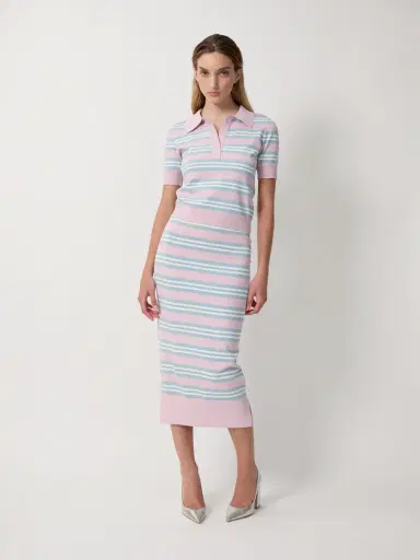 Aknvas The Emma polo in stripes | Thumbnail 7