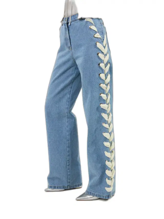 The Lyd laced trousers in denim