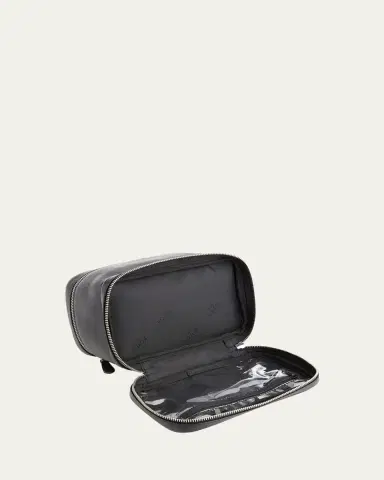 Royce New York Personalized Leather Makeup Bag Train Case | Thumbnail 4 Royce New York Personalized Leather Makeup Bag Train Case | Thumbnail 4