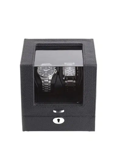 ROYCE New York Personalized Leather Double Watch Winder | Thumbnail 1 ROYCE New York Personalized Leather Double Watch Winder | Thumbnail 1