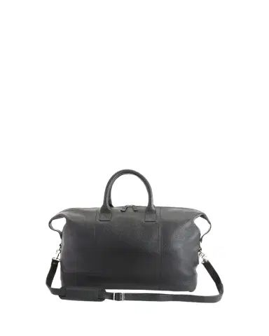 Royce New York Monogrammed Leather Duffel Bag with Suitcase Handle Strap | Thumbnail 1 Royce New York Monogrammed Leather Duffel Bag with Suitcase Handle Strap | Thumbnail 1