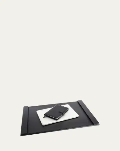 Royce New York Personalized Leather Desk Blotter, 27" x 18" | Thumbnail 4