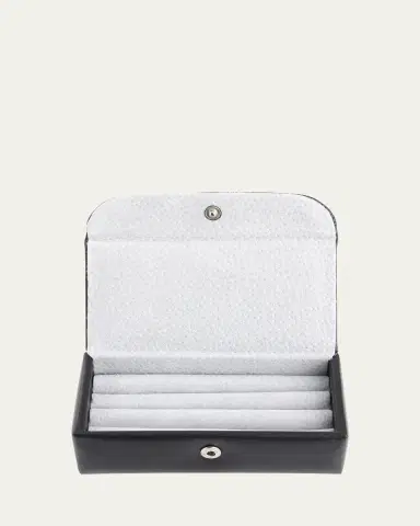 Royce New York Personalized Leather Cufflink Case | Thumbnail 4