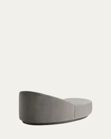 Arteriors Turner Velvet Chaise | Thumbnail 3