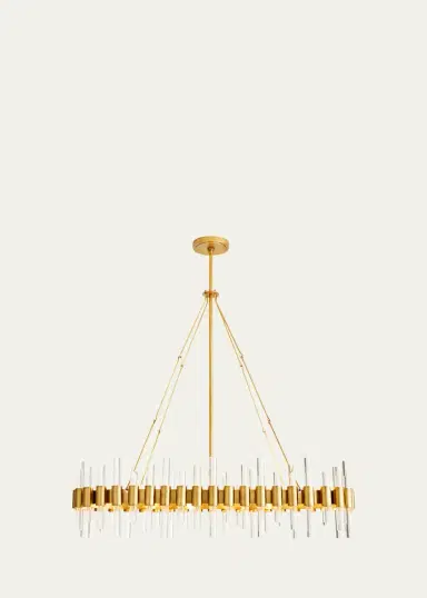 Arteriors Haskell Oval Chandelier | Thumbnail 2 Arteriors Haskell Oval Chandelier | Thumbnail 2